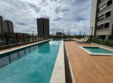 Apartamento · 68m² · 1 Quarto · 1 Vaga · Apartamento com 1 suíte e sala ampliada disponível para locação no bairro Jardim Sul em Uberlândia-M