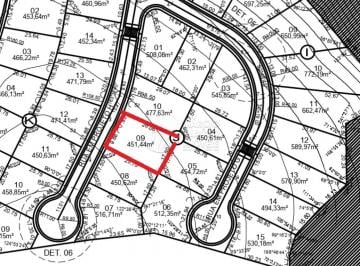 Terreno · 451m² · Terreno com 451m² à venda no Condomínio Reserva Porangatu na Rota Dos Milagres