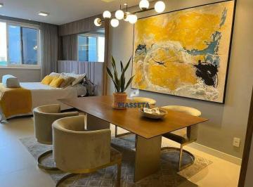 1b421e39cf3b9ba1646e8c8a2bbe9245eb47ed1e · Apto luxuoso Jardim Cidade Milano 45m² 1 vaga andar alto com vista para o mar