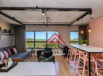 a05eff9484f431355f7b9dbe430f0819febfac02 · Apartamento com 1 dormitório e 2 vagas à venda, 70 m² por R$ 1.000.000 - Praia Brava - Itajaí/SC