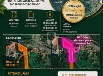 Terreno · 35266m² · Área à Venda – Lote Medeiros | São Francisco do Sul/SC