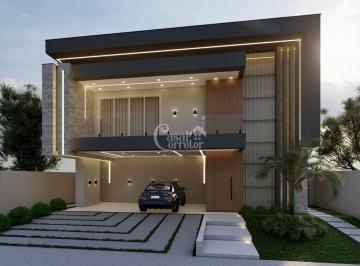 Casa · 400m² · 4 Quartos · 4 Vagas · Casa de Alto Padrão no Condomínio New Ville