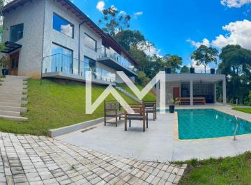 Casa · 300m² · 4 Quartos · CASA ALTO PADRÃO, 4 SUÍTES, PISCINA, ÁREA GOURMET - PORTEIRA FECHADA - COND. OURO VERDE - ATIBAIA - 