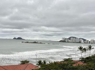 3a0da9b59c8eff384e8faacf9ba079524018c0c1 · Apartamento à venda com Vista Mar na Praia das Pitangueiras / Guarujá