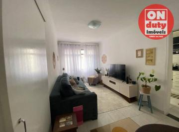 8754f1eab1381ea6ebabc5e7a8948e5b3d0b31a6 · Apartamento com 1 dormitório à venda, 54 m² por R$ 420.000,00 - Aparecida - Santos/SP