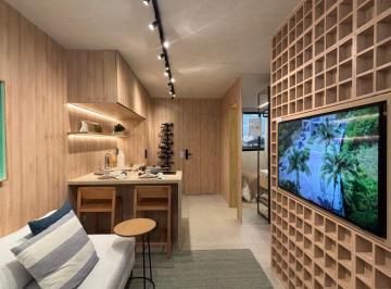 Apartamento de 1 quarto, Rio de Janeiro · Studio com 1 quarto, sacada, cozinha, lazer e segurança - Recreio dos Bandeirantes