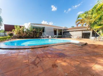 Casa · 742m² · 5 Quartos · 3 Vagas · Não Perca: Casa 4 Suítes em Ponta de Quadra com Área Verde no Lago Sul