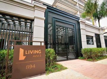 71bfbf270de170b57f497becb0e32a316ad6c905 · Living Near Pacaembu | 62m² • 2 Dorms (1 Suíte) • Varanda Gourmet Integrada • Ar-Condicionado • 1 Va