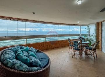 Apartamento · 268m² · 4 Quartos · 3 Vagas · Duplex de Luxo à Beira-Mar em Praia Grande