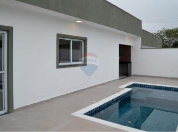 Casa · 80m² · 2 Quartos · 2 Vagas · Casa Novíssima, com duas suítes, piscina e área gourmet em Itanhaém – Oportunidade única!