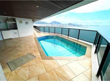 Apartamento · 365m² · 5 Quartos · 4 Vagas · Lindo Alto Luxo Vista Espetacular Mar e Orla 364 m² útil Varandão com piscina e churrasqueira 5 dorm