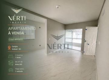 020160e0c1719850df2e4705dbfb1b8ad3481e07 · Apartamento com 2 dormitórios à venda, 66 m² por R$ 320.000,00 - Carijós - Indaial/SC