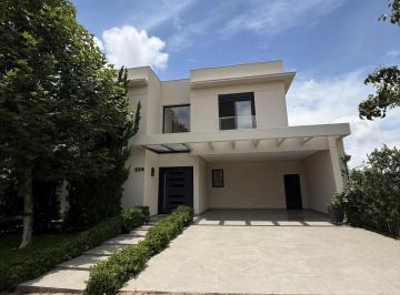 Casa · 440m² · 4 Quartos · 4 Vagas · Sobrado com 4 suítes á venda, 440 m2 por R$4.600.000,00- Condomínio Genesis 1 -