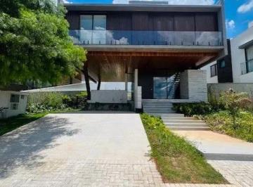 Casa · 460m² · 3 Quartos · 4 Vagas · Sobrado com 3 dormitórios à venda, 460 m² por R$ 3.500.000,00 - Condomínio Alpha