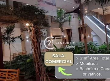 1e1012c4d498c8fecafc333720e1f653b3c1d20f · Sala para alugar, 61 m² por R$ 3.778,01/mês - Alphaville Conde II - Barueri/SP