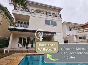 214ad780943223300605226cac7b8dc2cf9b5df9 · Casa com 4 dormitórios à venda, 371 m² por R$ 3.199.000,00 - Residencial Onze (Alphaville) - Santana