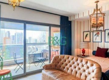 aca458550fa0e351d0aab714132ce7a93e92a87b · Studio com 1 dormitório à venda, 41 m² por R$ 789.000,00 - Brooklin Paulista - São Paulo/SP