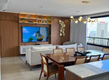 Apartamento de 3 quartos, Goiânia · Maravilhoso Apto Setor Bueno 97 m² 3 suítes, 2 vagas de garagem, mobiliado e decorado