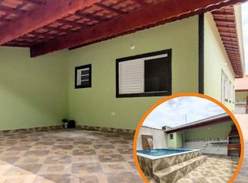 Casa de 2 quartos, Mongaguá · CASA 2 DORMITORIOS 1 SUITE PISCINA LADO PISTA REPASSE MONGAGUA