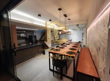 Casa · 180m² · 3 Quartos · 2 Vagas · CASA GEMINADA MODERNA COM ÁREA GOURMET E AUTOMAÇÃO NO BELVEDERE !