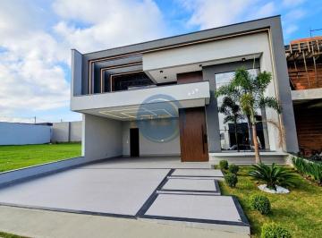 FACHADA · Casa Térrea Condomínio Evidências Indaiatuba, 3 Suítes com Closet, Escritório e Piscina, com móveis 