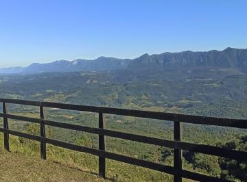 anf001-1 · Fazenda em Anitápolis completa, cercada, com 5 casas, para condomínio