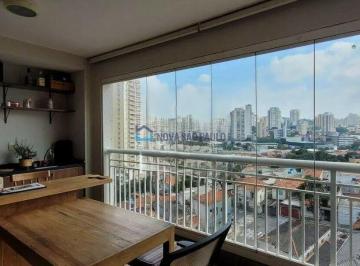 Apartamento · 82m² · 2 Quartos · 2 Vagas · 2 quartos, 1 suíte, 2 vagas, varanda gourmet - Sala ampliada -Vila Gumercindo