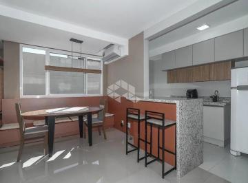 Apartamento · 56m² · 1 Quarto · 1 Vaga · Apartamento Mobiliado 1 Dormitório com 64m², Vaga Coberta e Piscina no Condomínio