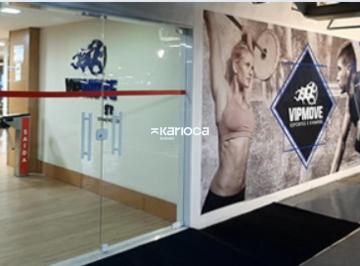 Comercial · 56m² · 1 Vaga - KARIOCA IMÓVEIS · Loja 56m2 Com Mezanino  2 Banheiros Lateral  Estuda proposta Dimension Office Barra Olímpica