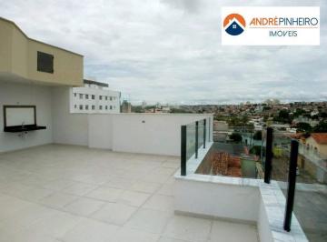 Apartamento · 107m² · 3 Quartos · 2 Vagas · Cobertura com 3 quartos sendo 01 com suite à venda, 107 m² por R$ 629.900,00 - Santa Branca - Belo H