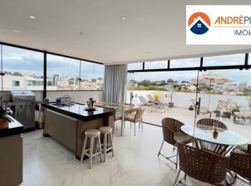 Apartamento · 187m² · 4 Quartos · 4 Vagas · Cobertura com 4 quartos à venda por R$ 1.780.000 - Itapoã - Belo Horizonte/MG