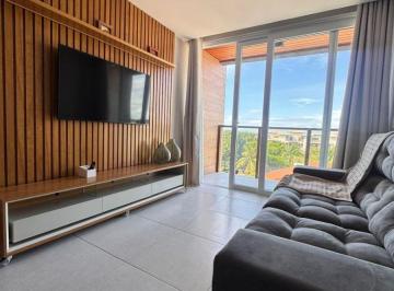 Apartamento de 2 quartos, Camaçari · 2 SUITES, VARANDA, PISCINA, ACADEMIA, MOBILIADO -GUARAJUBA
