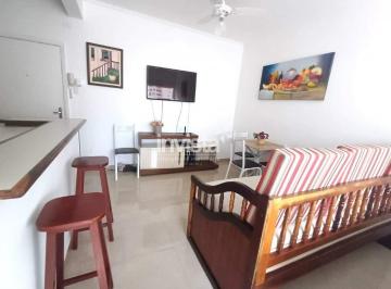 Apartamento · 40m² · 1 Quarto · 1 Vaga · SALA LIVING MOBILIADA NO CORAÇÃO DO GONZAGA – 1 QUADRA DA PRAIA