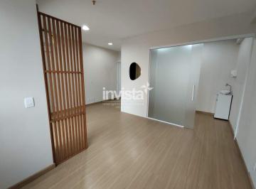 Comercial · 42m² · Sala Comercial para Alugar no The Blue em Santos (Vila Mathias) 42m²