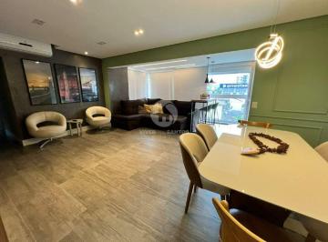 Apartamento · 111m² · 3 Quartos · 2 Vagas · Apartamento na Ponta da Praia - 3 Quartos - Piscina - Salão de Jogos -