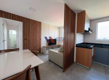 Apartamento · 49m² · 2 Quartos · 1 Vaga · Flat mobiliado para Aluguel em Betim – Conforto, Estilo e Localização Privilegiada