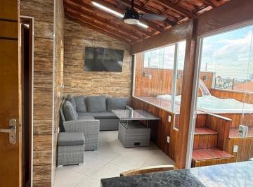 Apartamento · 102m² · 2 Quartos · 2 Vagas · Cobertura de 03 Dormitórios 102m² por R$ 675.000,00 no Centreville - Santo André - SP