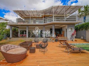 Casa · 550m² · 6 Quartos · 4 Vagas · Quadra 2, Casa com 6 quartos à venda no solar de Brasília, Jardim Botânico/DF