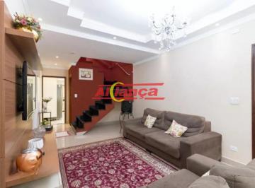 Casa · 250m² · 3 Quartos · 2 Vagas · SOBRADO 250m², 3 QUARTOS PARA LOCAÇÃO NO JARDIM BELA VISTA GUARULHOS - SP R$ 3.300,00