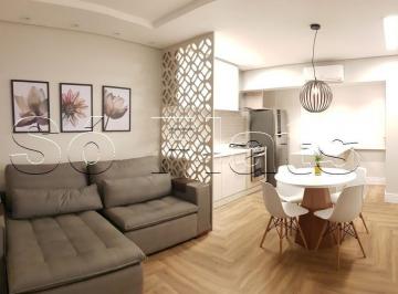 Apartamento · 55m² · 1 Quarto · 1 Vaga · Ritz, totalmente reformado próximo ao Parque do Ibirapuera e a 1 km do Aeroporto. Altíssimo padrão.