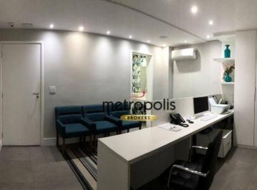 Recepção · Sala para alugar, 80 m² por R$ 7.115,00/mês - Jardim do Mar - São Bernardo do Campo/SP