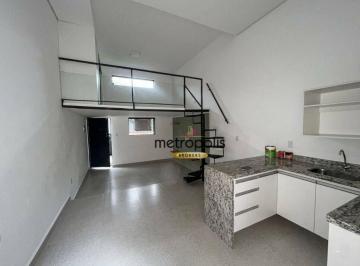 Sala de estar · Casa com 1 dormitório para alugar, 45 m² por R$ 2.357,11/mês - Santa Paula - São Caetano do Sul/SP