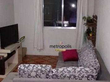 Sala  · Apartamento com 2 dormitórios à venda, 56 m² por R$ 250.000,00 - Jardim Irajá - São Bernardo do Camp