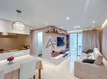Sala de Estar e Jantar · ** Varanda Tatuapé - I M P E R D Í V E L - Cinematográfico apartamento em andar alto c/ ampla varand