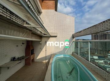 8c5c673e7612919a8a28caf12a575173cb48f0ac · Cobertura com vista mar e 3 suítes à venda, 215m² por R$ 3.250.000 - Ponta da Praia - Santos/SP