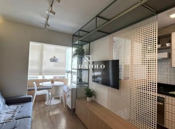 Apartamento · 41m² · 1 Quarto · 1 Vaga · Condomínio You Aclimação - Apartamento à venda com 41 m², 1 quarto, varanda e vaga no Cambuci, São P