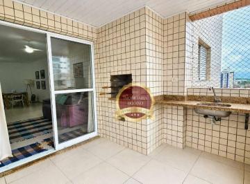 05939396f88c15761767203c997546a03c394acc · Apartamento à venda na Vila Guilhermina | 200 metros da praia | 3 Suítes | 122m² | Sacada Gourmet