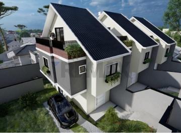 Casa · 107m² · 3 Quartos · 2 Vagas · Sobrado Moderno com Ático Gourmet no Xaxim