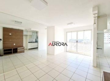 32fe14bb4d7ae61a91dbbfa449f8adfdab45ea12 · Apartamento com 3 dormitórios para alugar, 69 m² por R$ 2.400/mês - Aurora - Londrina/PR