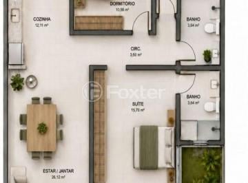 c033ec82 · Casa em Condomínio, 3 dormitórios, 115 m², em Santa Cruz